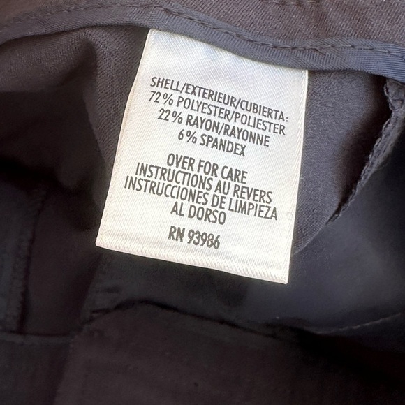 Casual Corner Black Wide Leg Pants # #A2 - Picture 4 of 8